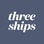 Three Ships Beauty Logo