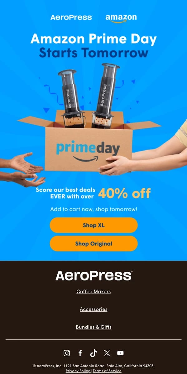 Email from undefined. Up To 43% OFF AeroPress 💥