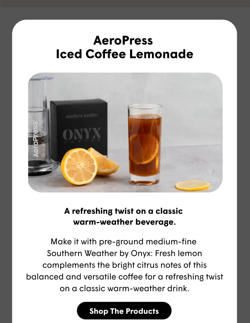 Bigger Brews Meet Crystal-Clear Views Made With 20oz Capacity Air Pressure Plunger Pushes air through coffee bed for espresso-like richness Crystal-Clear Immersion Chamber Water extracts flavor for a smooth,  full-bodied finish Micro-Filter Ensures smooth, grit-free flavor Carafe Lightweight,  crystal-clear and shatterproof, with easy-pour spout  [SHOP NOW]