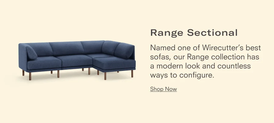 Range 4-Piece One Arm Sectional