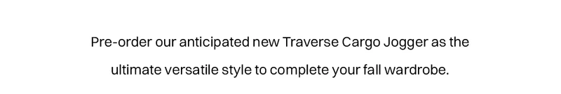 Traverse Cargo Jogger