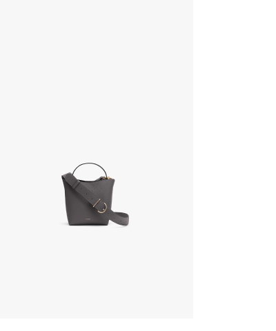 Mini Linea Bucket bag Charcoal
