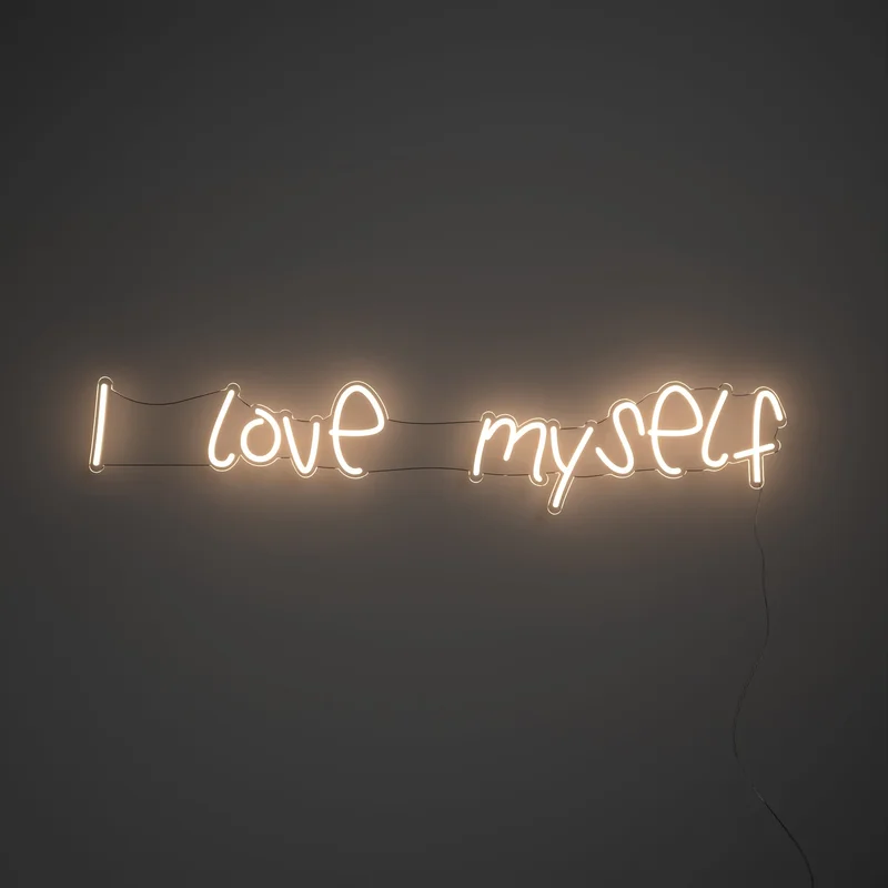 Image of I love myself - LED neon sign