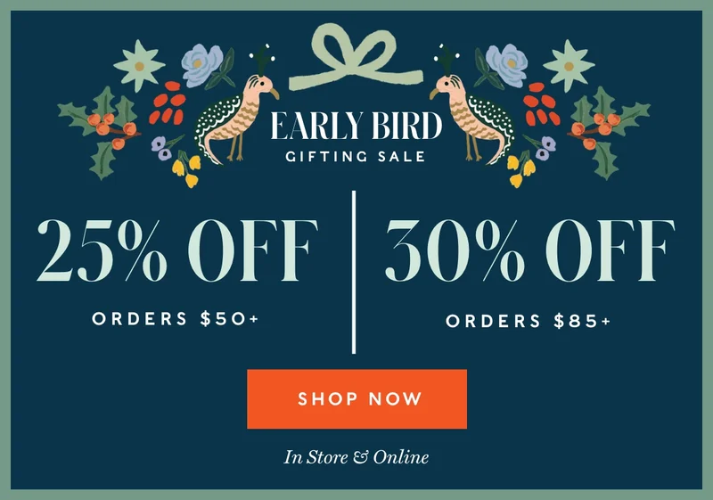 Early Bird Gifting Sale