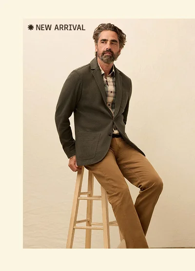 Inlet Knit Tweed Blazer