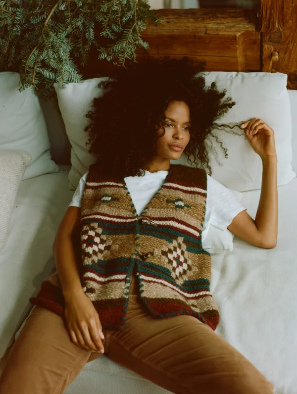 B Yellowtail Hand Knit Sweater