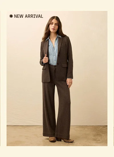 Inlet Knit Tweed Trouser