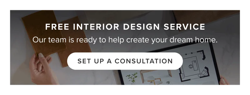 Free interior design service: learn more.