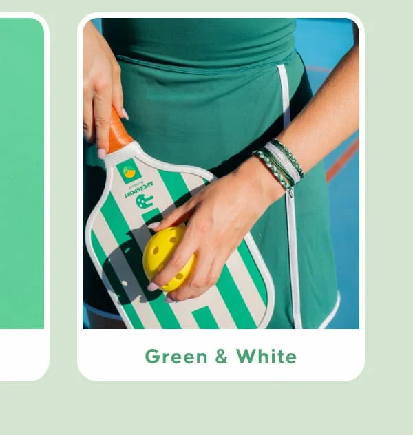 Green & White
