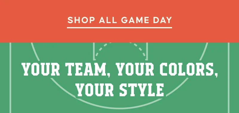Shop All Game Day - Your Team, Your Colors, Your Style