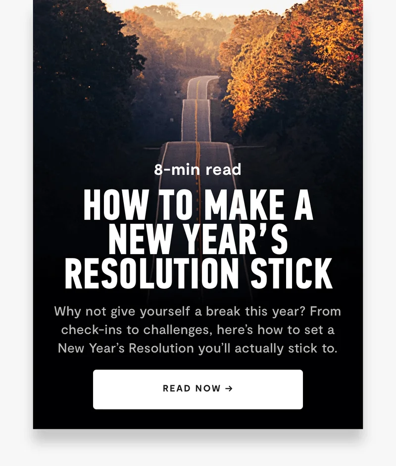 How To Make A News Year's Resolution Stick