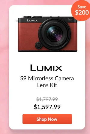 Panasonic LUMIX S9 Mirrorless Camera Lens Kit