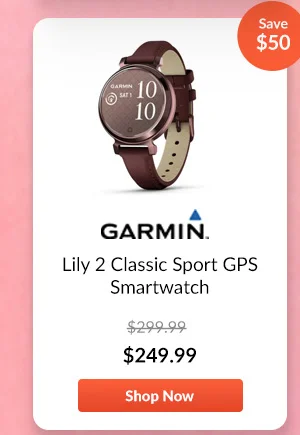 Garmin Lily 2 Classic Sport GPS Smartwatch