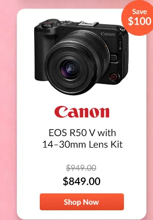 Canon EOS R50 V with 14–30mm Lens Kit