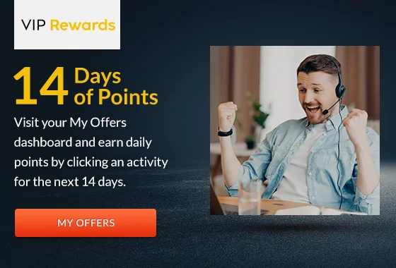 VIP Rewards 14 Days of Points | My Offers