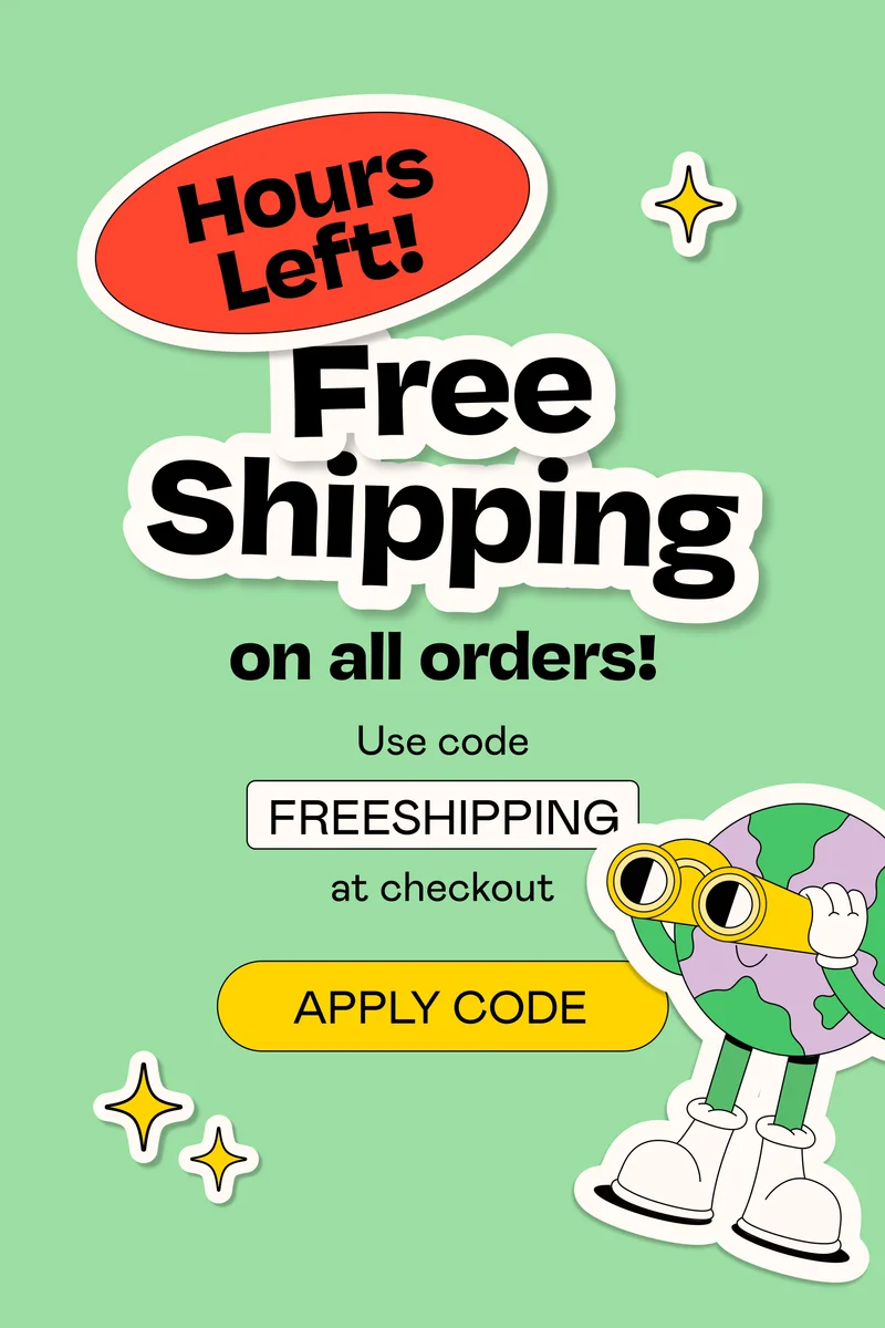 Free Shipping on All Orders