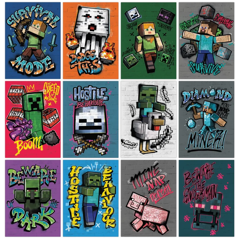 Image of Minecraft Mini Poster Calendars