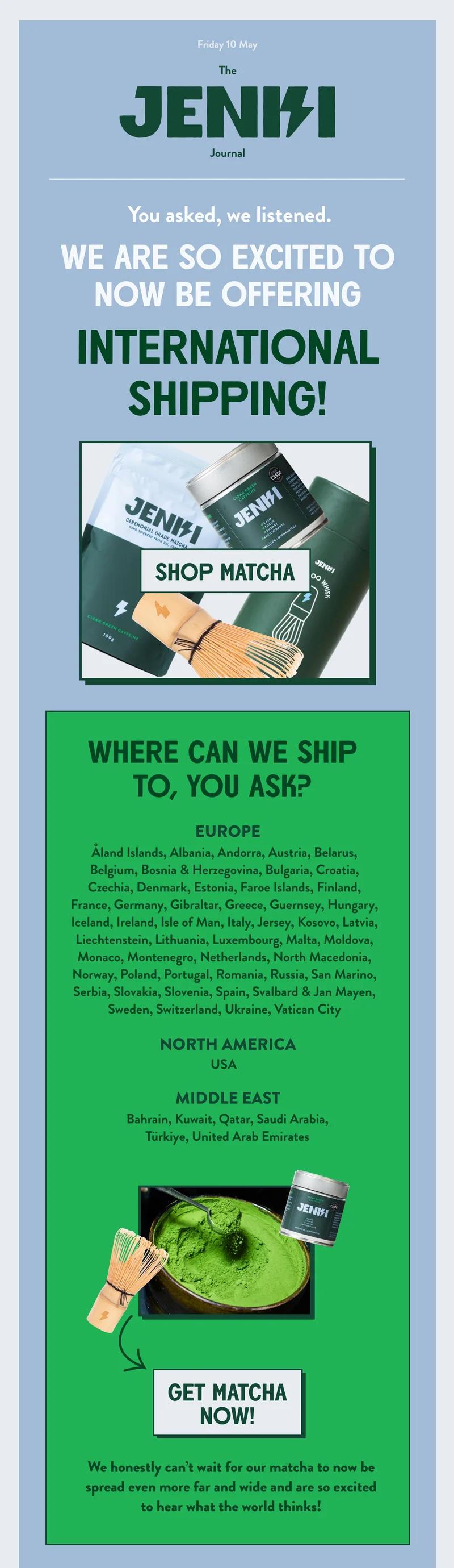 Matcha shop