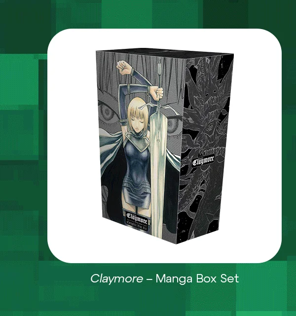 Claymore Manga Box Set Claymore Manga Box Set