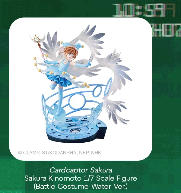 Cardcaptor Sakura - Sakura Kinomoto 1/7 Scale Figure (Battle Costume Water Ver.) Cardcaptor Sakura - Sakura Kinomoto 1/7 Scale Figure (Battle Costume Water Ver.)