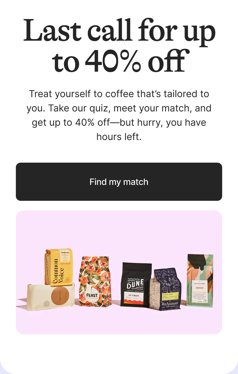 Valentine's Day: Up to 40% off subscriptions
