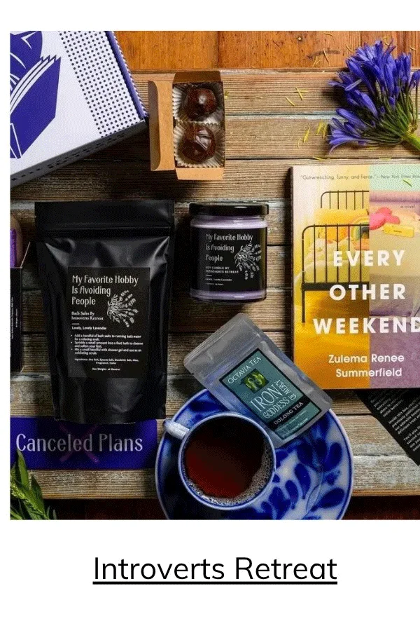 Introvert Book & Self-Care Box