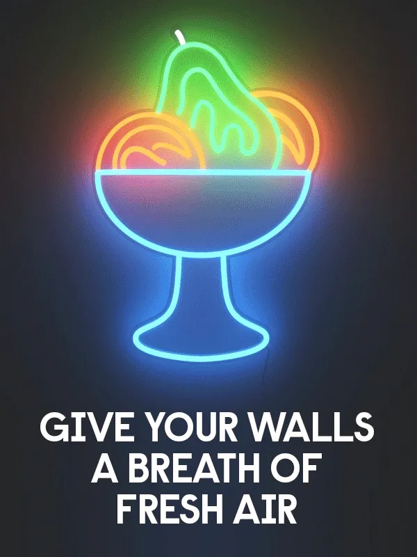 Give your walls a breath of fresh air