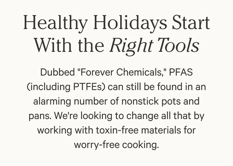 Healthy Holidays Start With the Right Tools
