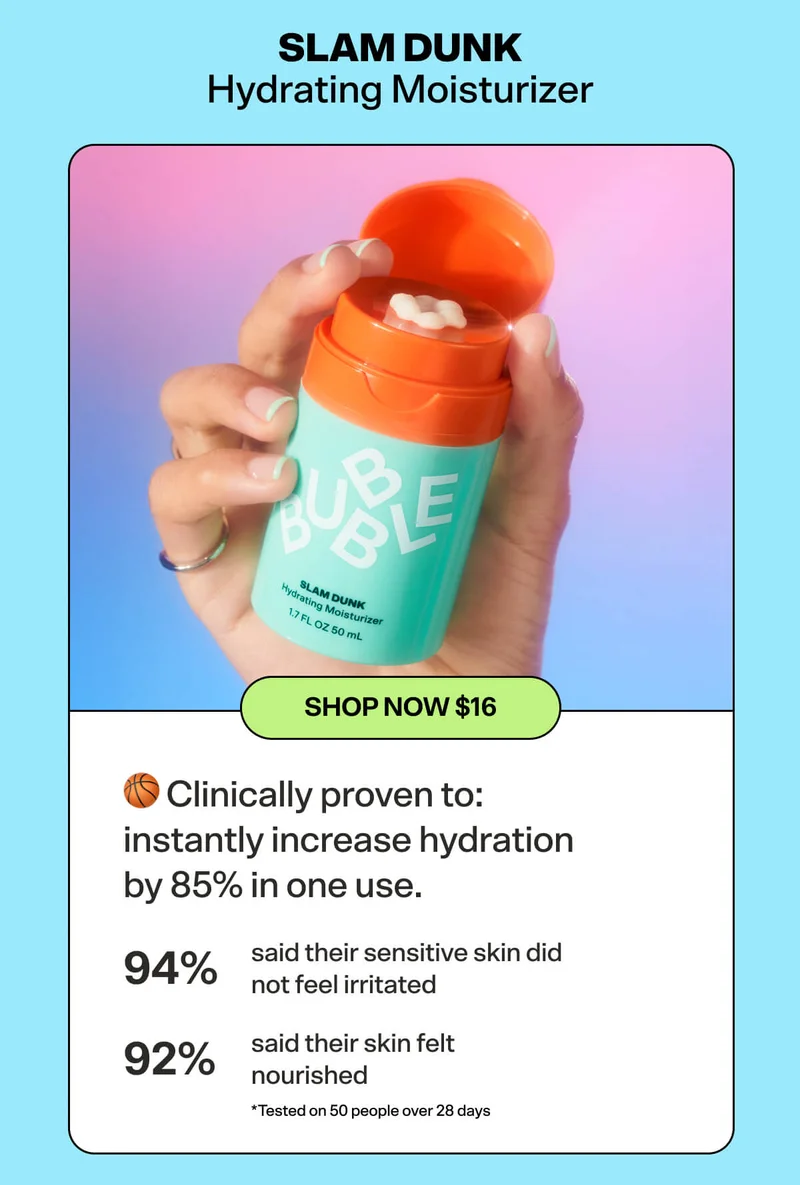 SLAM DUNK Hydrating Moisturizer [SHOP NOW $16]