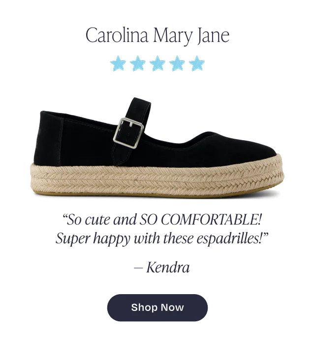 Shop Carolina Mary Jane Espadrille - Button