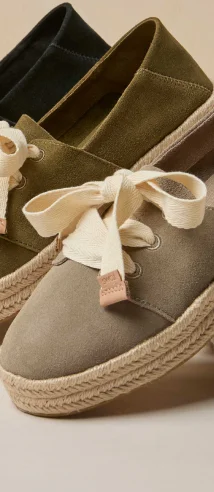 Carolina Lace-Up Espadrille - Image