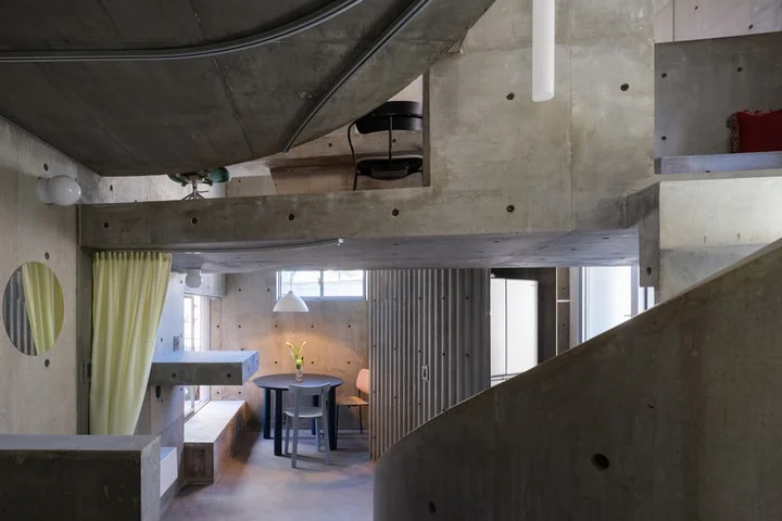 🏙️ Suzuko Yamada Architects Builds Compact Brutalist Residence in Tokyo