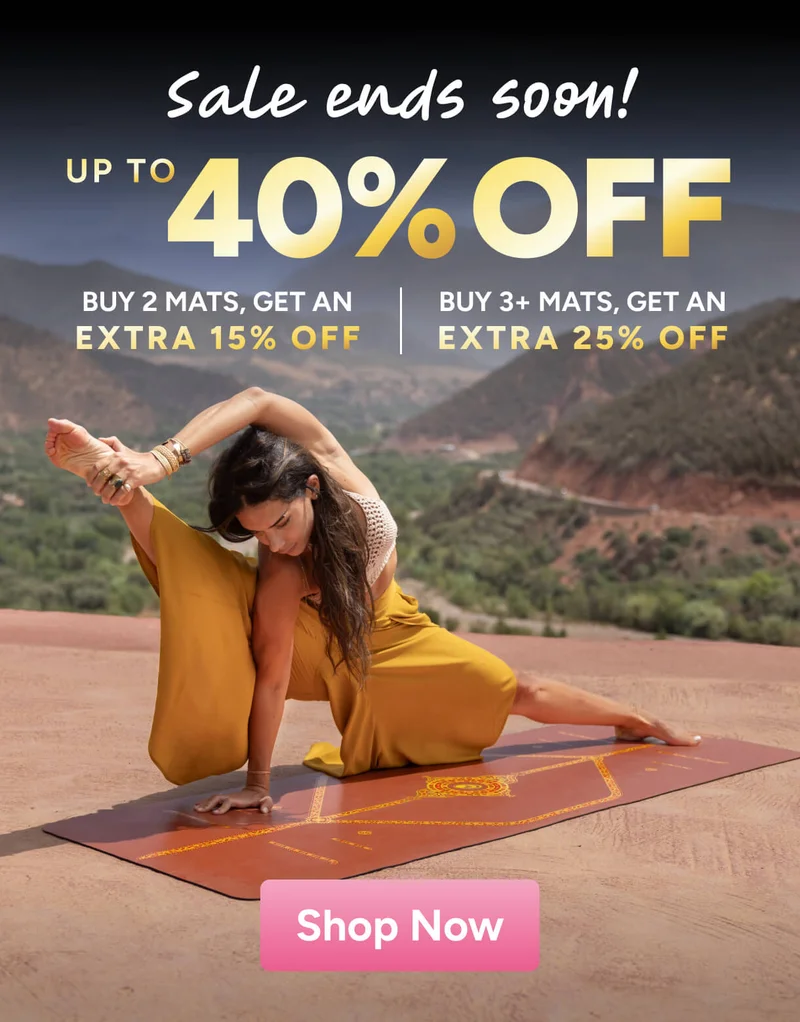 Sale ends soon - up to 20% off - Buy 2 Mats, get an extra 15% off Buy 3+ Mats, get an extra 20% off