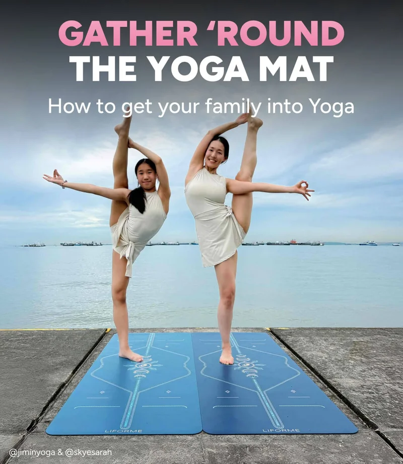 Gather 'round the Yoga mat – How to get your family into Yoga