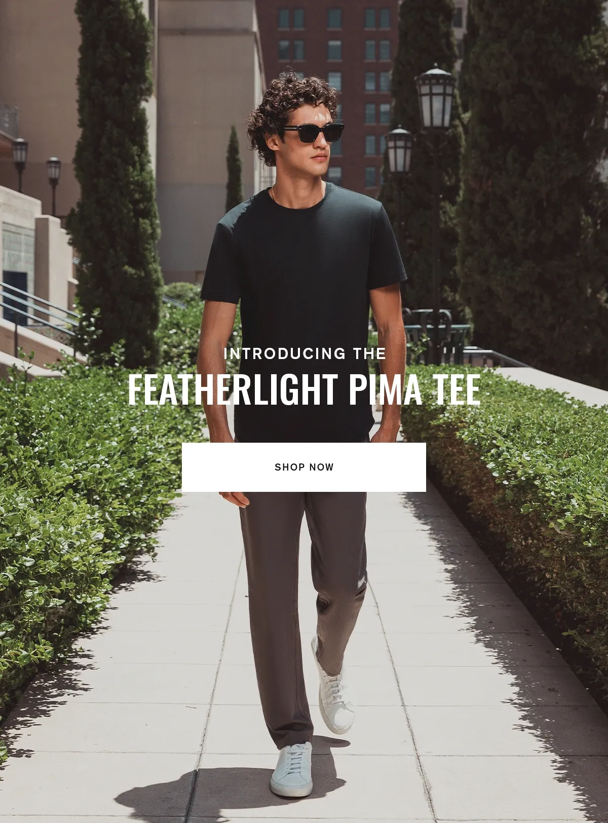 Featherlight Pima Tee