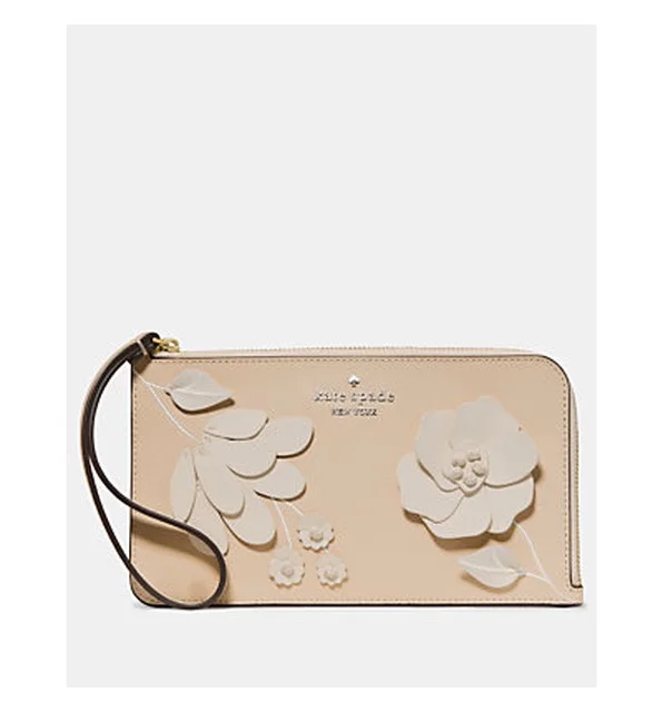 Lucy Floral Wristlet