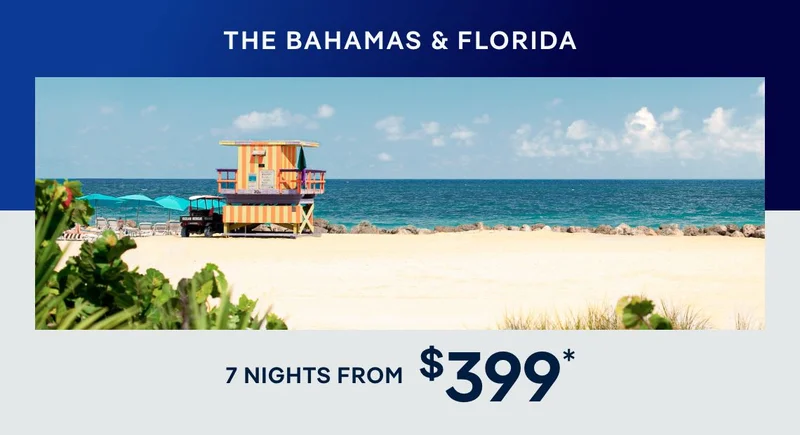 The Bahamas & Florida – 7+ Nights – Click to View Cruises & Book Now