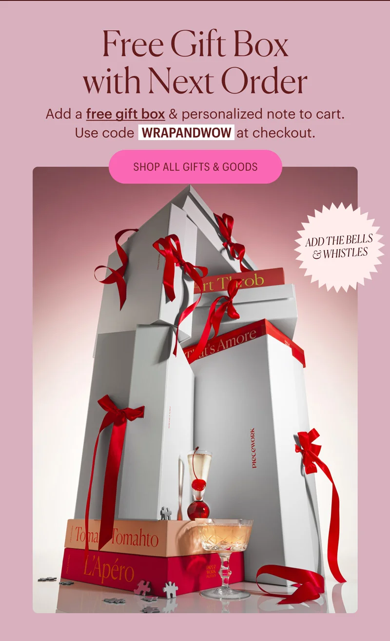 Send An Oh-So-Special Gift - Free Gift Box with Next Order