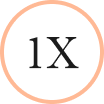 1x Points