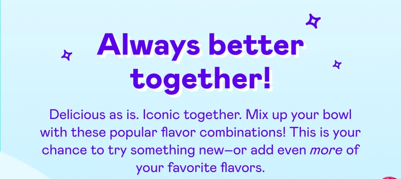Always better together!