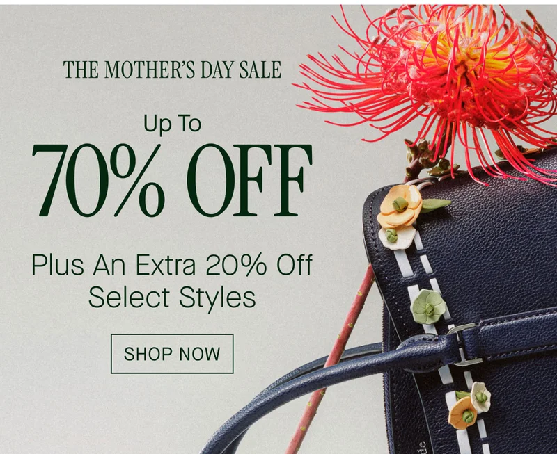 The MOTHER'S DAY SALE
