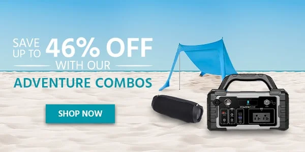 Save up to 46% Off with our Adventure Combos! Shop Now
