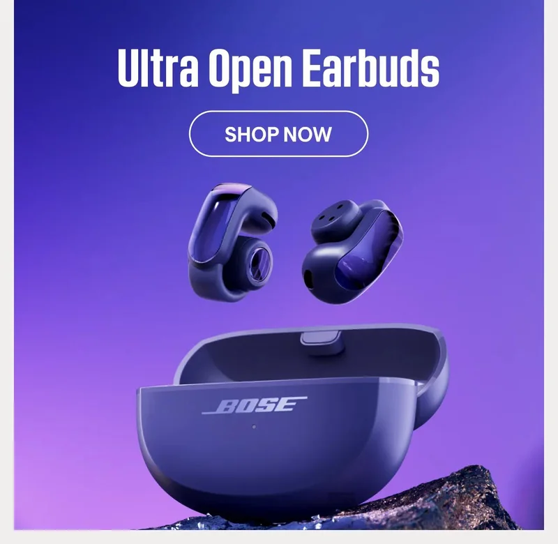 Ultra Open Earbuds in Midnight Violet