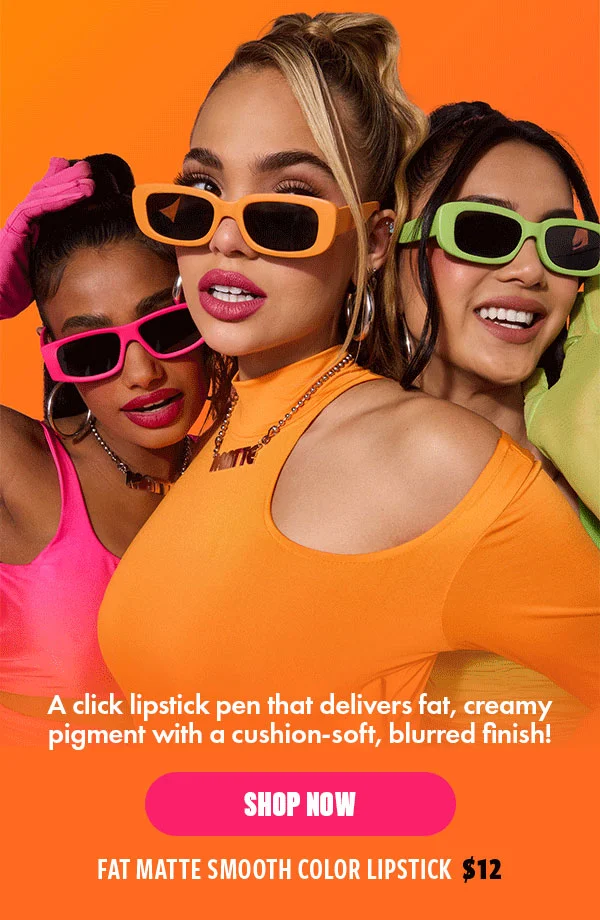 A CLICK LIPSTICK PEN THAT DELIVERS FAT, CREAMY PIGMENT WITH A CUSHION-SOFT, BLURRED FINISH!