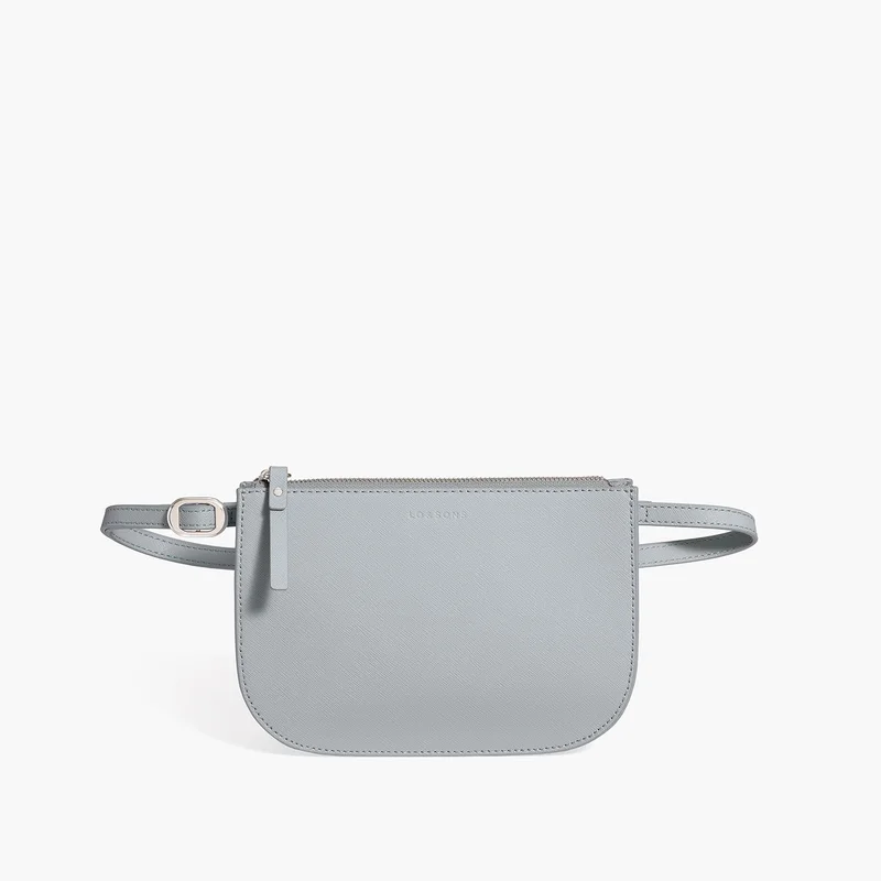 Image of Waverley 2 - Saffiano Leather - Desert Blue / Silver / Grey