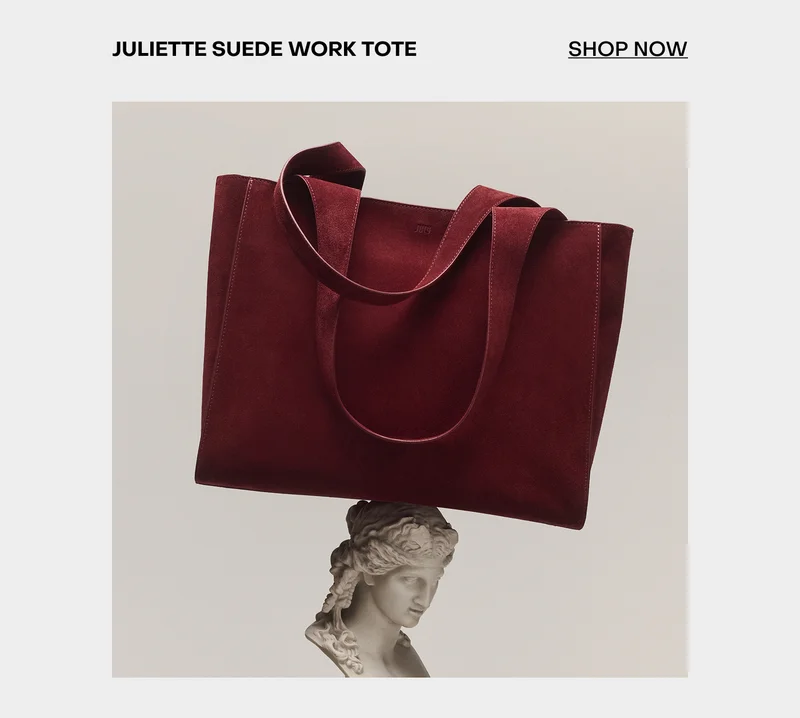 Juliette Suede Work Tote