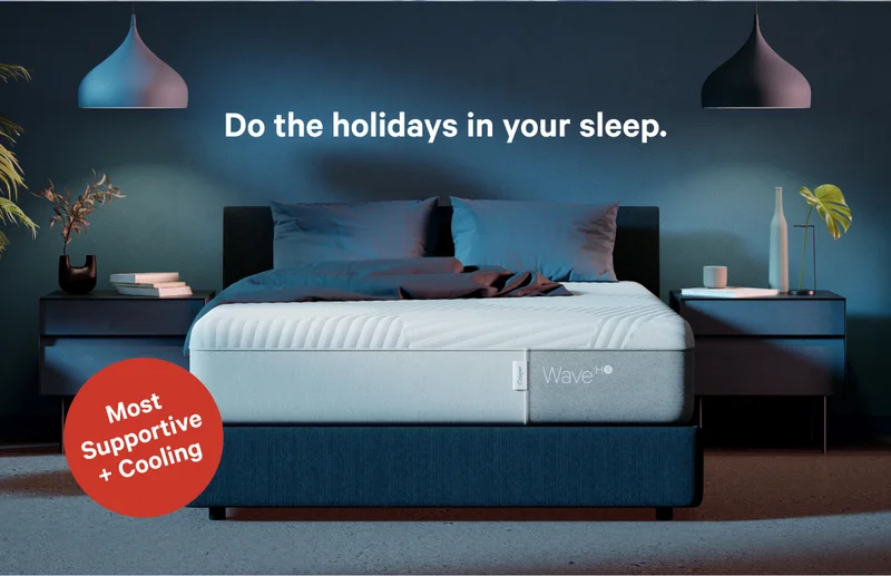 Do the holidays in your sleep. >> [Most Supportive + Cooling] >>