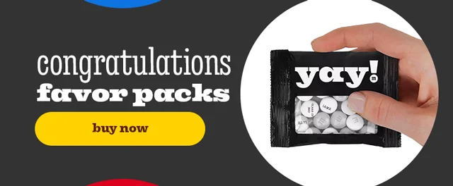 CONGRATULATIONS FAVOR PACKS