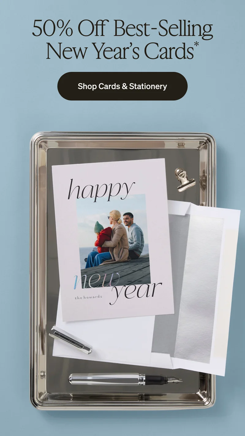 50% off Best-Selling Cards