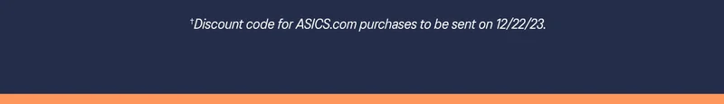 Discount code sent on 12/22